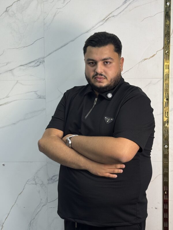 Ensemble Polo Zippé Style Premium – Homme Grande Taille